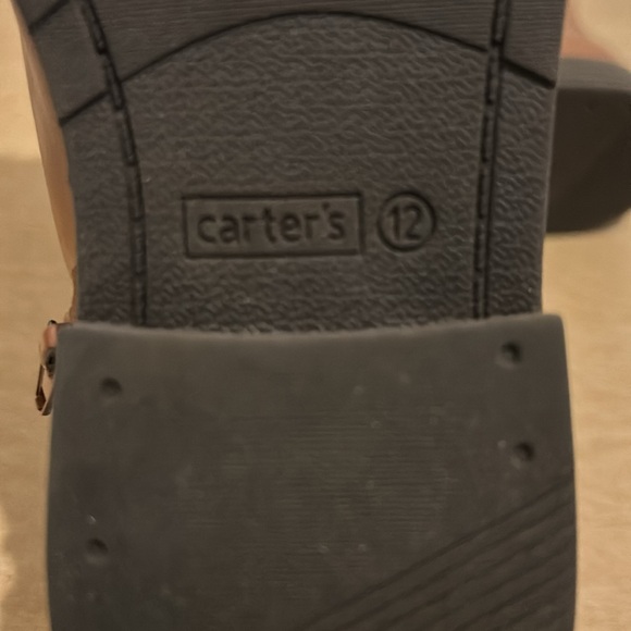 Carters Faux Leather Chelsea Boots (size 12) - Picture 5 of 5